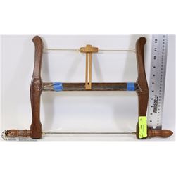 ANTIQUE WOOD SAW
