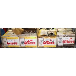 4 CASES KERRI 946ML MASON JARS