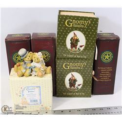 LOT OF 2 NEW GNOMYS DIARIES + 3 BOYDS COLLECTION +