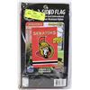 Image 1 : NEW 2 SIDED 44 X 28 OTTAWA SENATORS OUTDOOR FLAG