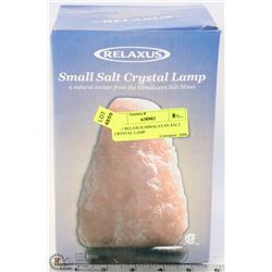 NEW RELAXUS HIMALAYAN SALT CRYSTAL LAMP