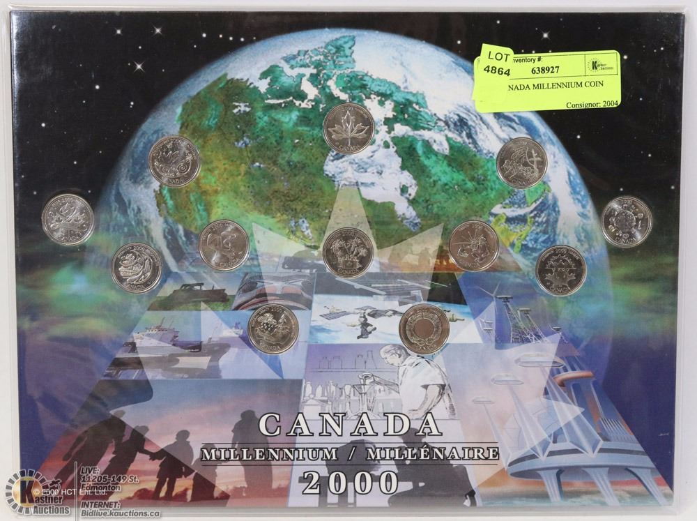 2000 CANADA MILLENNIUM COIN SET 2000 CANADA MILLENNIUM COIN SET