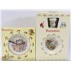 Image 1 : NEW ROYAL DOULTON BUNNYKINS CLOCK + 3 PIECE SET