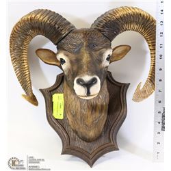 BIG HORN SHEEP WALL DISPLAY