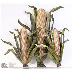3 NEW METAL CORNCOB WALL DISPLAYS