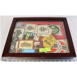 LOT > 40 BEER COLLECTABLES- COASTERS/OPENERS ETC