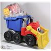 Image 1 : MEGA BLOCKS FILL AND DUMP SHOVEL TRUCK -