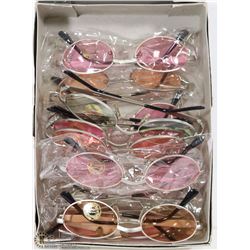 BOX OF QUALITY DESIGNER SUNGLASSES