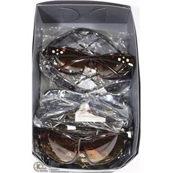 BOX OF QUALITY DESIGNER SUNGLASSES