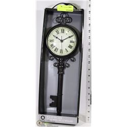 MAINSTAYS METAL KEY WALL CLOCK