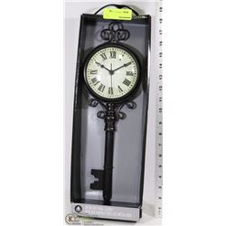 MAINSTAYS METAL KEY WALL CLOCK