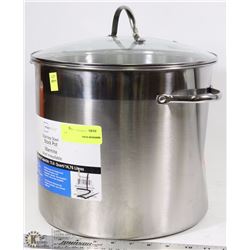 MAINSTAYS STAINLESS STEEL STOCK POT