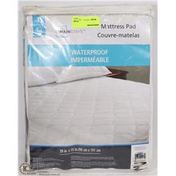 MAINSTAYS TWIN SIZE MATTRESS PAD