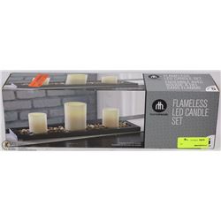 HOMETRENDS FLAMELESS LED CANDLE SET