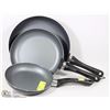 Image 1 : 3PC FRYING PAN SET