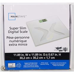 MAINSTAYS SUPERSLIM DIGITAL SCALE