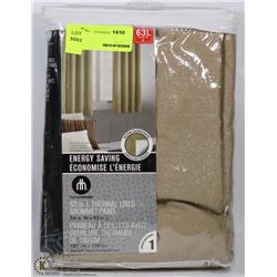 HOMETRENDS THERMAL LINED GROMMET PANEL