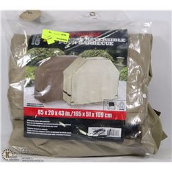 BACKYARD GRILL REVERSIBLE BARBEQUE COVER