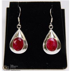 #2-NATURAL RUBY EARRINGS
