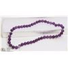 Image 1 : #35-RUSSIAN AMETHYST LOOSE BEAD NECKLACE 15"