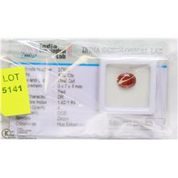 #26-NATURAL RED ZIRCON 4.35CT