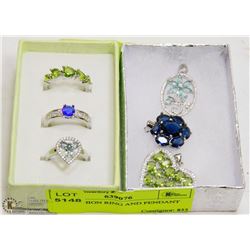 #17- FASHION RING AND PENDANT