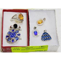 #16- FASHION RING AND PENDANT