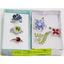 #18- FASHION RING AND PENDANT