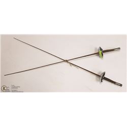 PAIR OF VINTAGE FENCING SWORDS