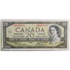 Image 1 : 1954 CANADIAN $20.00 BILL DEVILS FACE