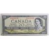 Image 1 : 1954 CANADIAN $20.00 BILL DEVILS FACE