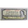 Image 1 : 1954 CANADIAN $20.00 BILL DEVILS FACE