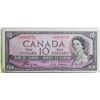 Image 1 : 1954 CANADIAN $10.00 BILL DEVILS FACE