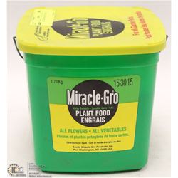 MIRACLE GROW PLANT FOOD  1.7 KG.