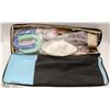 Image 1 : FABRIC BAG W/ BADMINTON RACKETS, VOLLEY BALL (TO