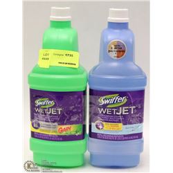 LOT OF 2 SWIFFER WET JET 1.25L REFILLS