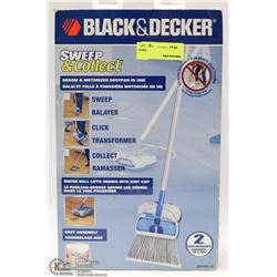 BLACK AND DECKER SWEEP & COLLECT BROOM