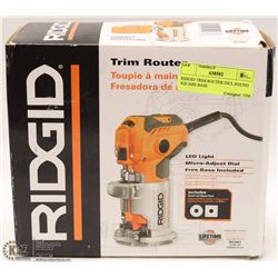 RIDGID TRIM ROUTER INCL ROUND SQUARE BASE