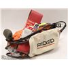 Image 1 : RIDGID BELT SANDER 21" WITH 9 NEW BELTS