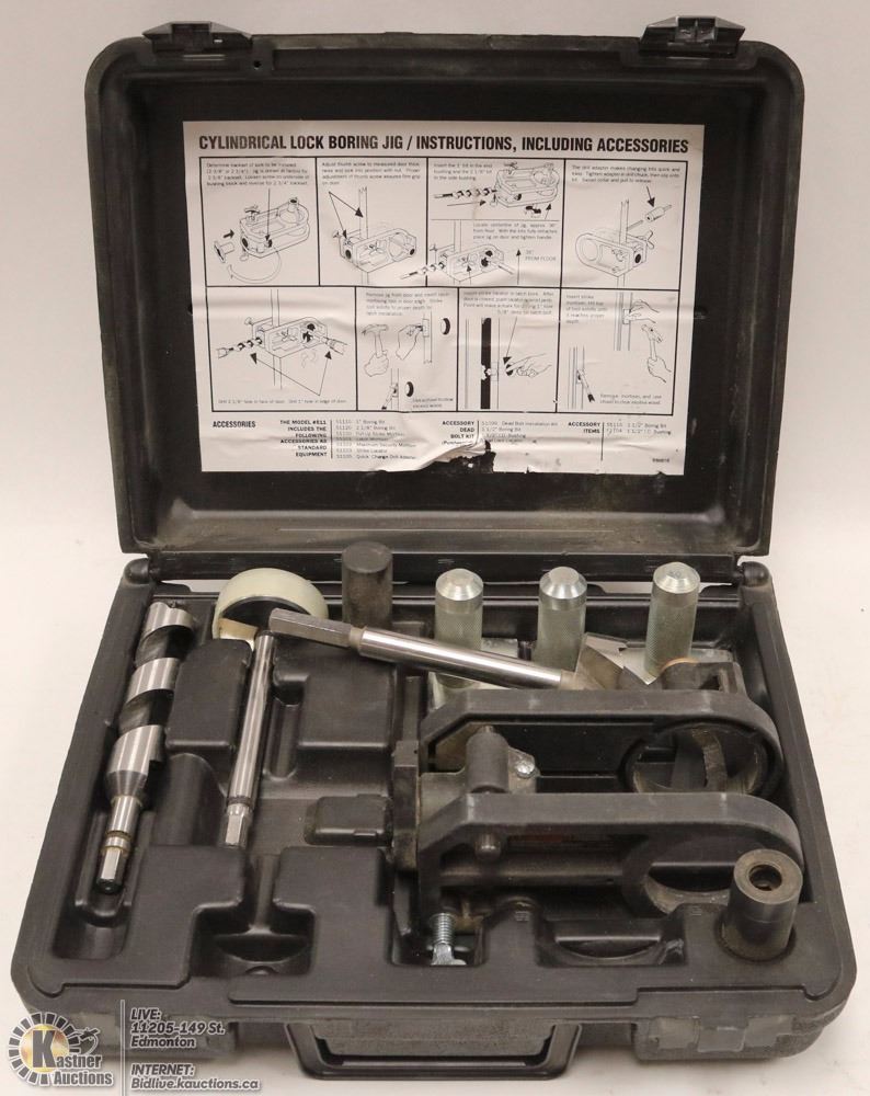 PORTER CABLE CYLINDRICAL LOCK BORING JIG