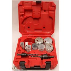 MILWAUKEE 10PC HOLE SAW KIT