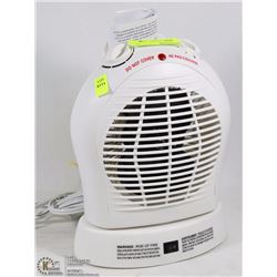 INTERTEK OSCILLATING ELECTRIC FAN HEATER
