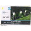 Image 1 : MAINSTAYS 16PACK STAINLESS STEEL SOLAR LIGHTS