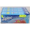 Image 1 : 3 BOXES OF ZIPLOC EASY OPEN TAB LARGE FREEZER BAG