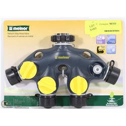 MELNOR METAL 4 WAY HOSE VALVE