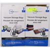 Image 1 : TWO BOXES OF MAINSTAYS VACUUM STORAGE BAGS
