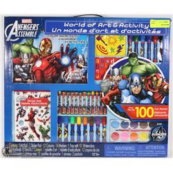 100+ PIECE AVENGERS ART AND ACTIVITY SET