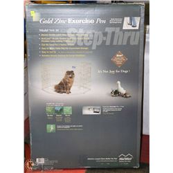GOLD ZINC PET EXERCISE PEN
