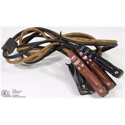 FLAT W/HEAVY DUTY BOOSTER CABLES -