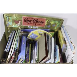 LARGE BOX OF KID'S BOOKS INCLUDING DISNEY